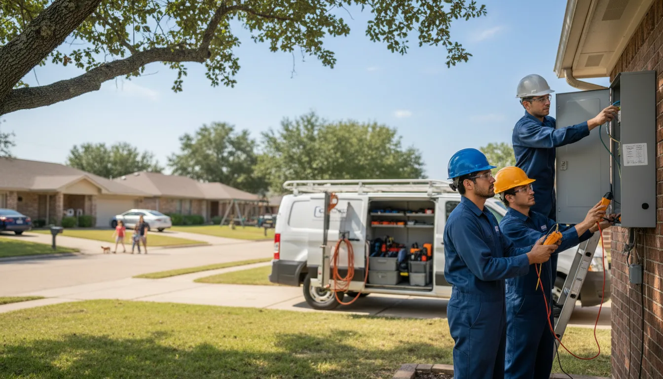 Certified electrician providing emergency electrical services in Peachtree Corners, GA